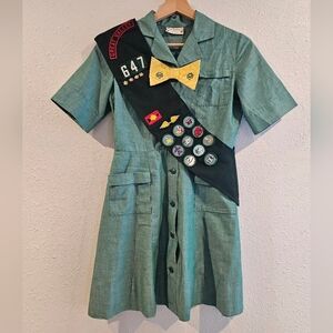 Vintage Girl Scout Dress